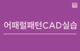 어패럴패턴CAD실습